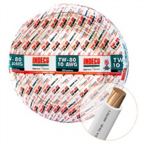CABLE TW-80 450/750 V 10 AWG